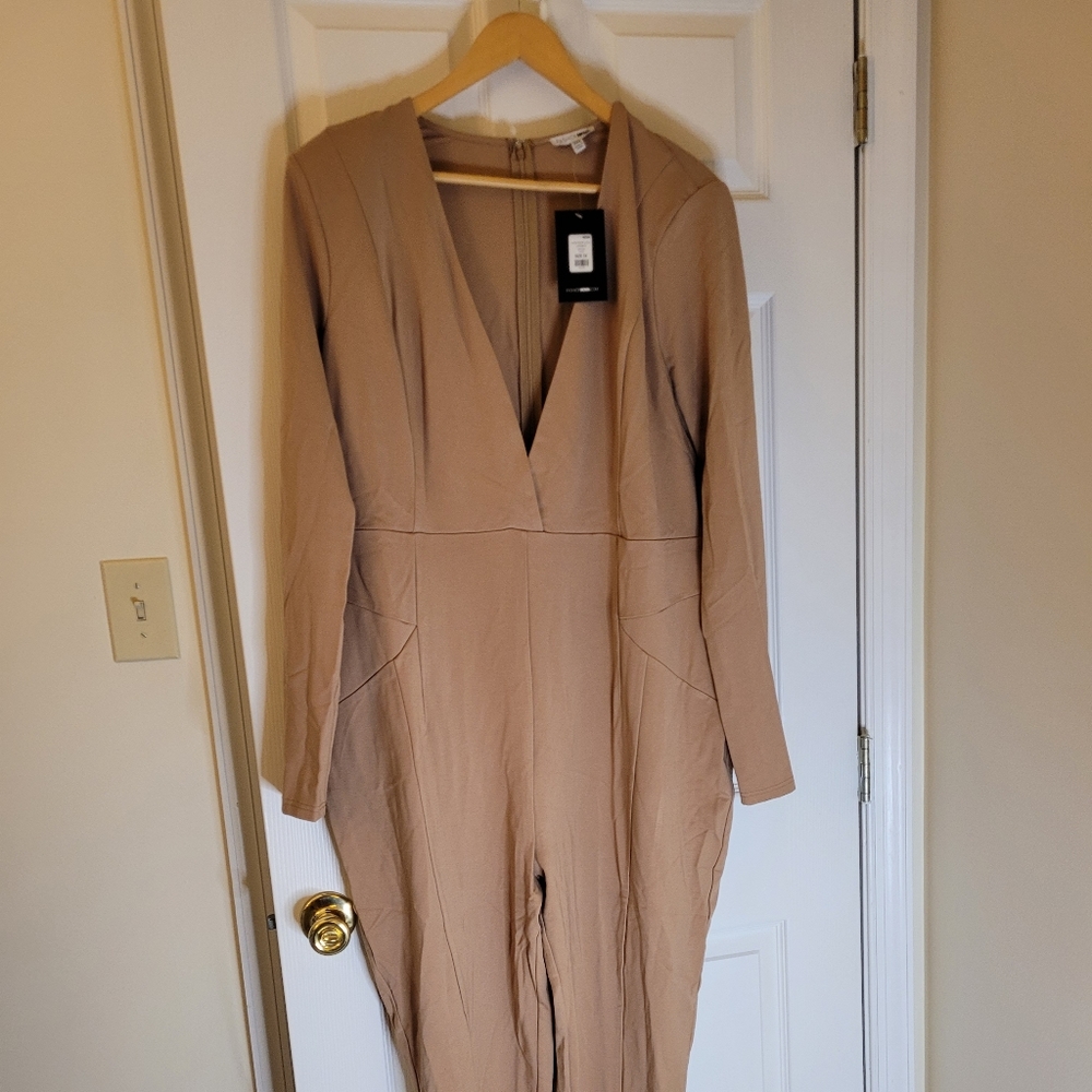 Fashion Nova "Let's Work It Out" Jumpsuit- BRAND NEW!